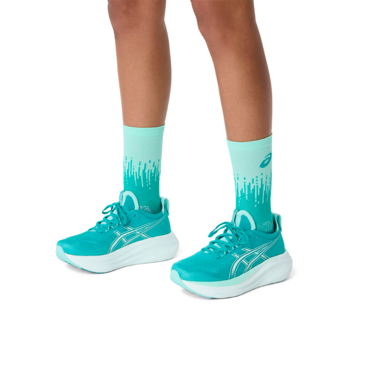 Ponožky Asics Performance Run Sock Crew - modrá/šedá