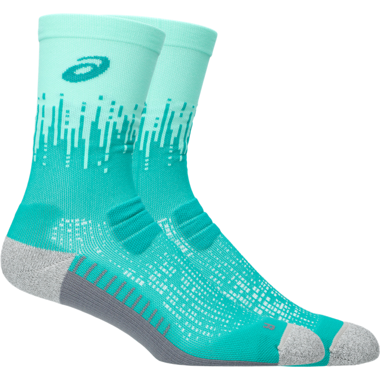 Ponožky Asics Performance Run Sock Crew - modrá/šedá