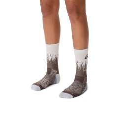Шкарпетки Asics Performance Run Sock Crew - коричневі/білі