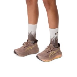 Шкарпетки Asics Performance Run Sock Crew - коричневі/білі