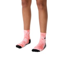 Шкарпетки Asics Performance Run Quarter Sock - рожевий/чорний