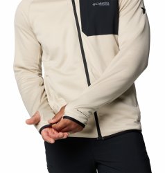 Худі Columbia Triple Canyon™ Grid Fleece Hooded FZ II M - бежево/сірий