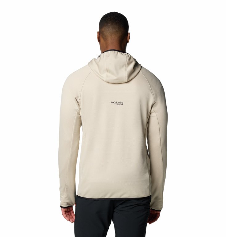 Худі Columbia Triple Canyon™ Grid Fleece Hooded FZ II M - бежево/сірий