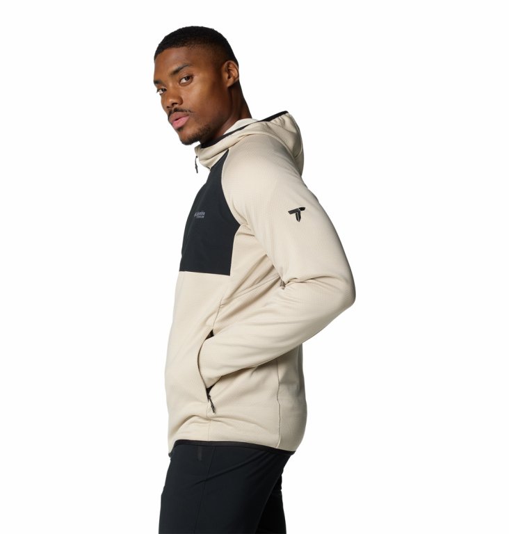Худі Columbia Triple Canyon™ Grid Fleece Hooded FZ II M - бежево/сірий