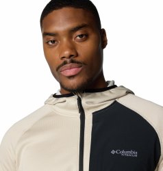 Худі Columbia Triple Canyon™ Grid Fleece Hooded FZ II M - бежево/сірий