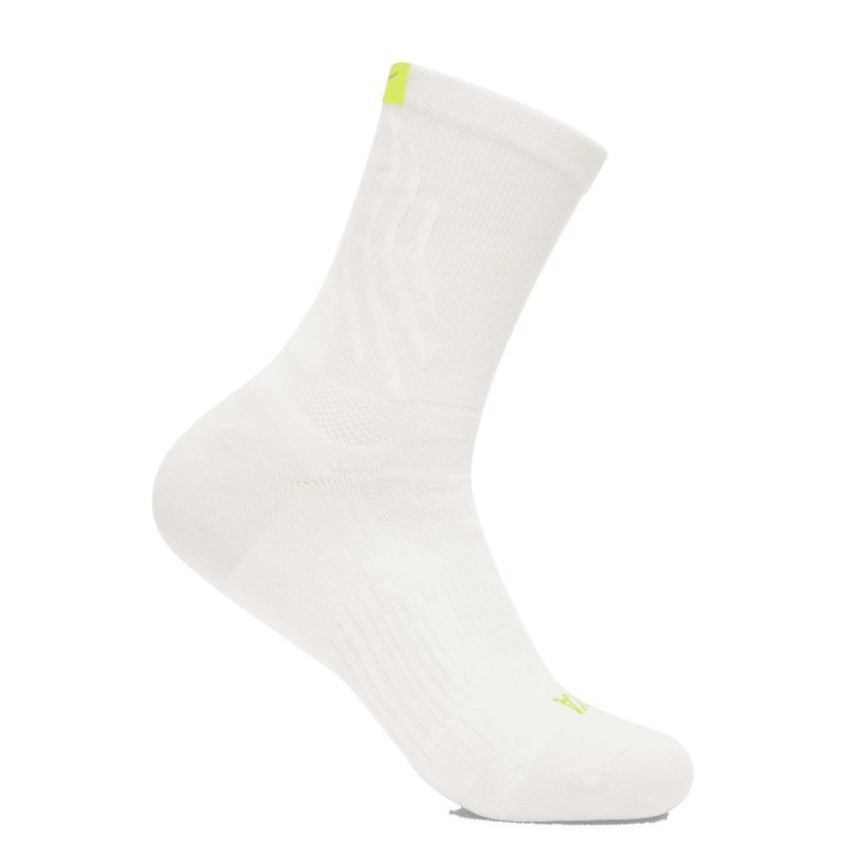 Шкарпетки для бігу Hoka Bondi Quarter Run Sock - білі