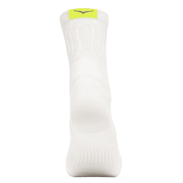 Шкарпетки для бігу Hoka Bondi Quarter Run Sock - білі