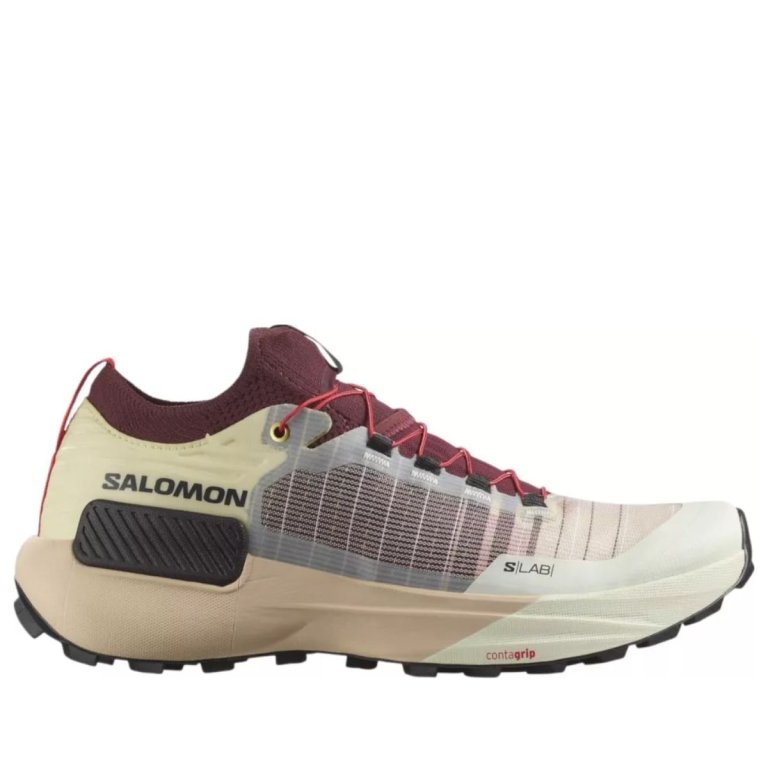 Кросівки Salomon S/LAB Genesis - бежево/червоні