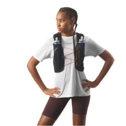Рюкзак Salomon Adv Skin 12 Race Flag Set - біло/чорний