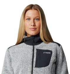 Куртка Columbia Arctic Crest™ Sherpa Full Zip W - сіро/чорна