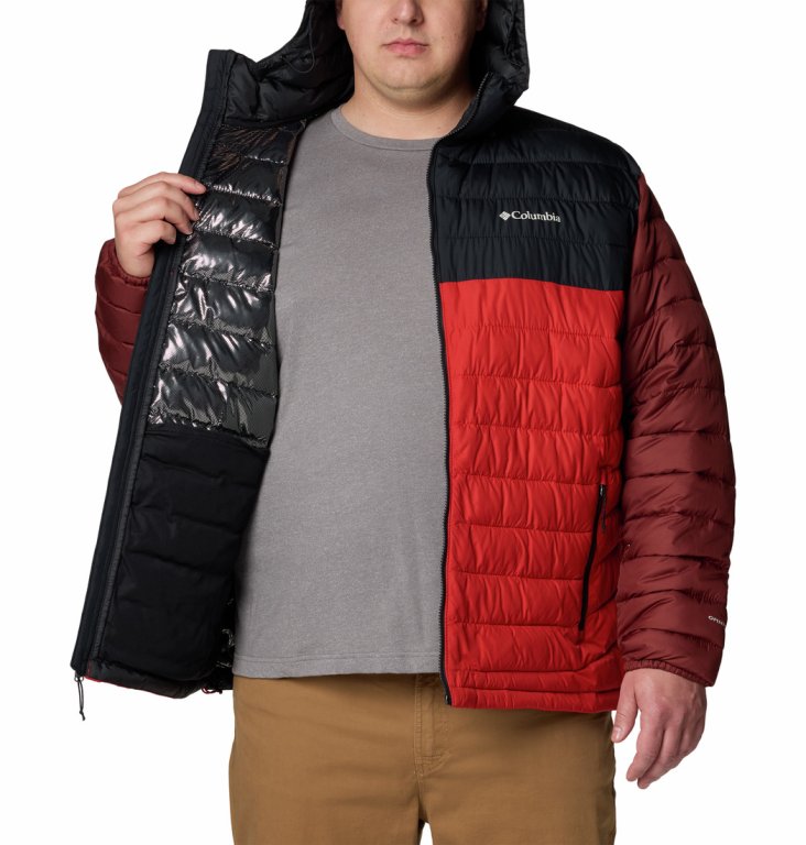Куртка Columbia Powder Lite™ II M - чорно/червона