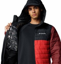 Куртка Columbia Powder Lite™ II M - чорно/червона