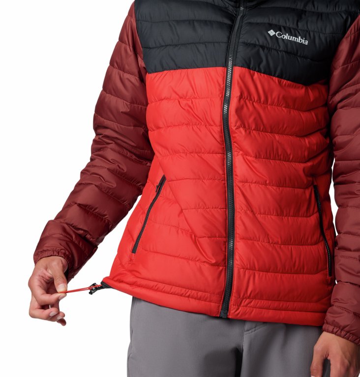 Куртка Columbia Powder Lite™ II M - чорно/червона