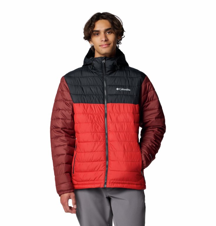 Куртка Columbia Powder Lite™ II M - чорно/червона