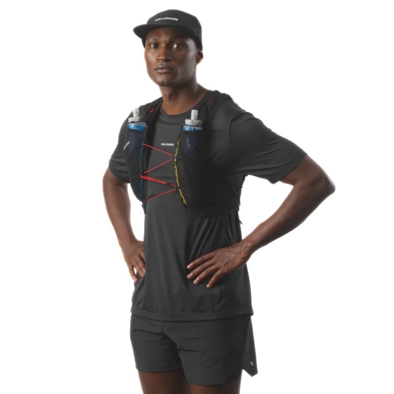 Жилет Salomon Adv Skin 5 Race - чорно/білий
