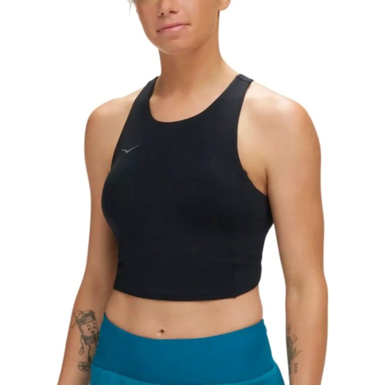 Бюстгальтер Hoka Elaro Crop Bra W - чорний