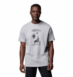 Футболка Columbia Explorers Canyon™ SS Tee M - сіра