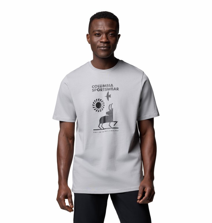 Футболка Columbia Explorers Canyon™ SS Tee M - сіра