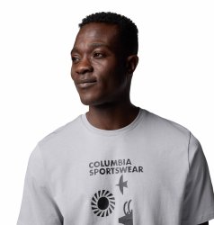 Футболка Columbia Explorers Canyon™ SS Tee M - сіра