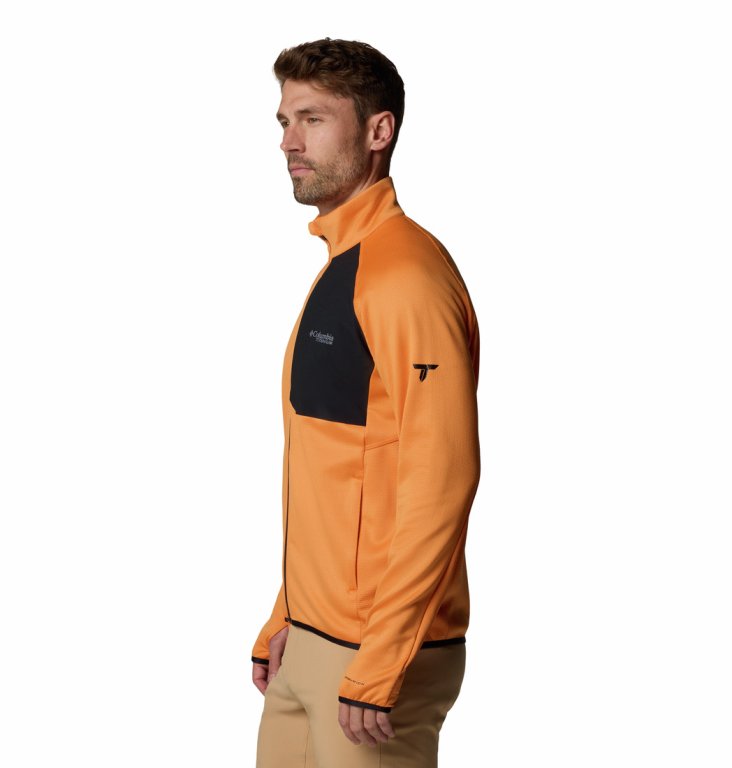 Кофта Columbia Triple Canyon™ Grid Fleece FZ II M - жовто/чорна