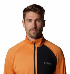 Кофта Columbia Triple Canyon™ Grid Fleece FZ II M - жовто/чорна