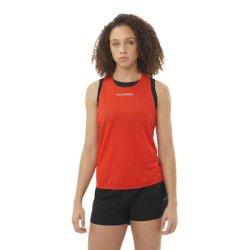 Майка Salomon S/LAB Speed Singlet W - червона