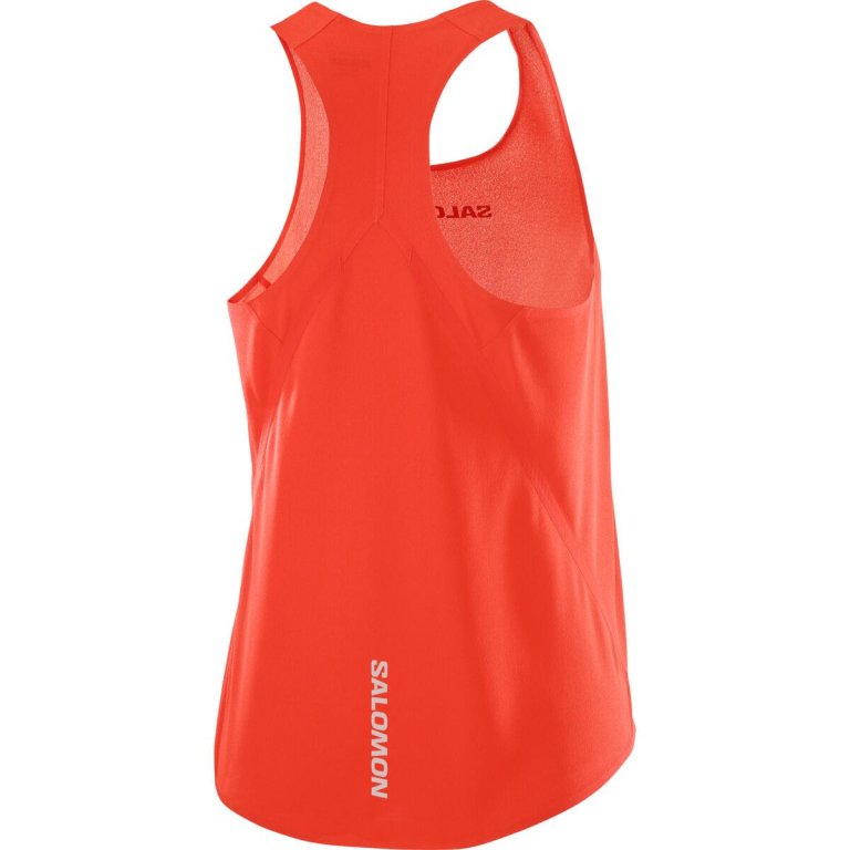Майка Salomon S/LAB Speed Singlet W - червона