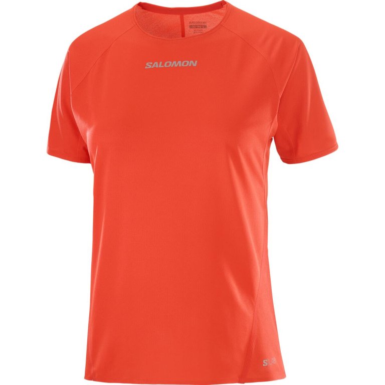 Футболка Salomon S/LAB Speed Tee W - червона