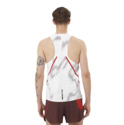 Майка Salomon S/LAB Speed Singlet M - біла