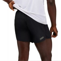 Шорти Hoka Glide 5'' Short with Brief M - чорні