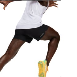 Шорти Hoka Glide 5'' Short with Brief M - чорні