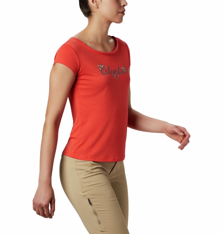 Футболка Columbia Shady Grove™ SS Tee W - помаранчевий