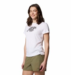 Футболка Columbia Ruby Springs™ Graphic Fitted SS W - біла