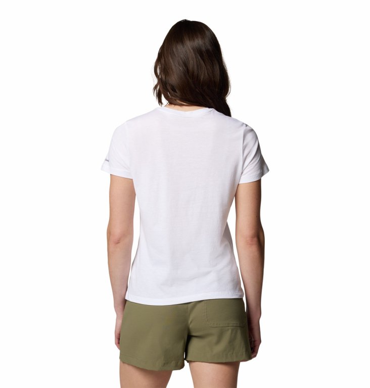 Футболка Columbia Ruby Springs™ Graphic Fitted SS W - біла