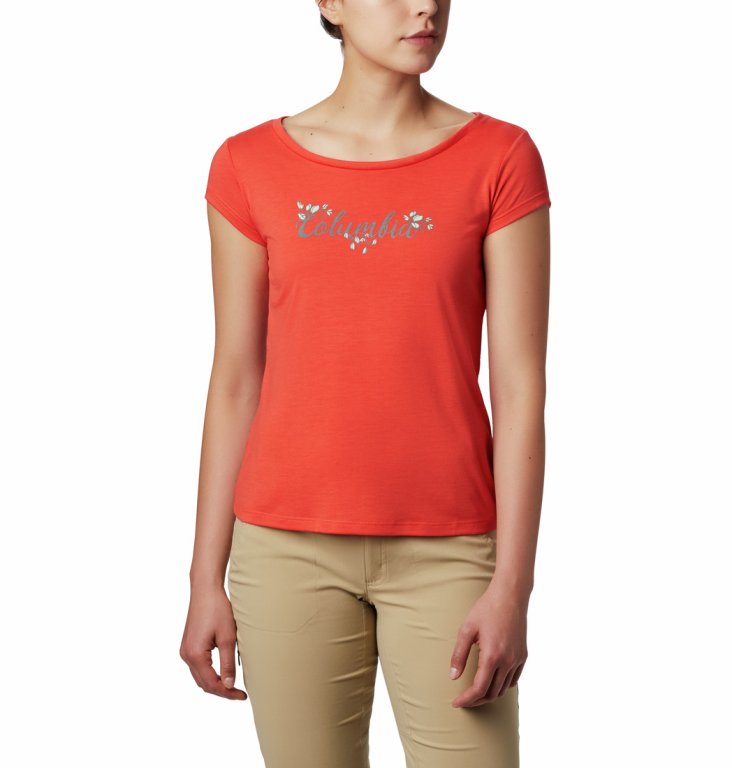 Футболка Columbia Shady Grove™ SS Tee W - помаранчевий
