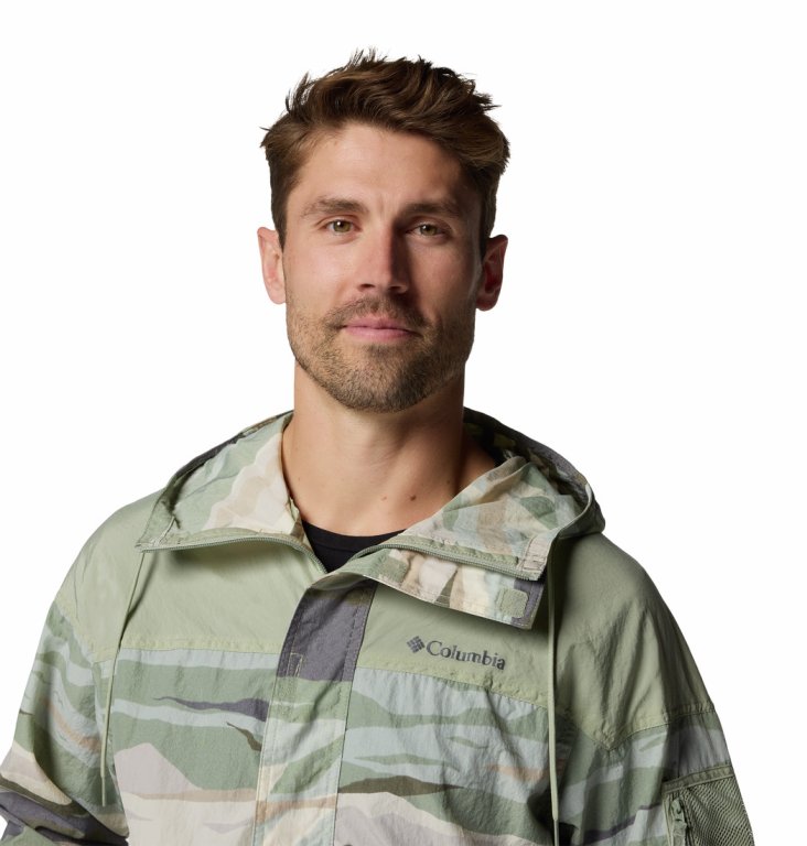 Вітрівка Columbia Challenger™ II Novelty Windbreaker M - сіро/бежева