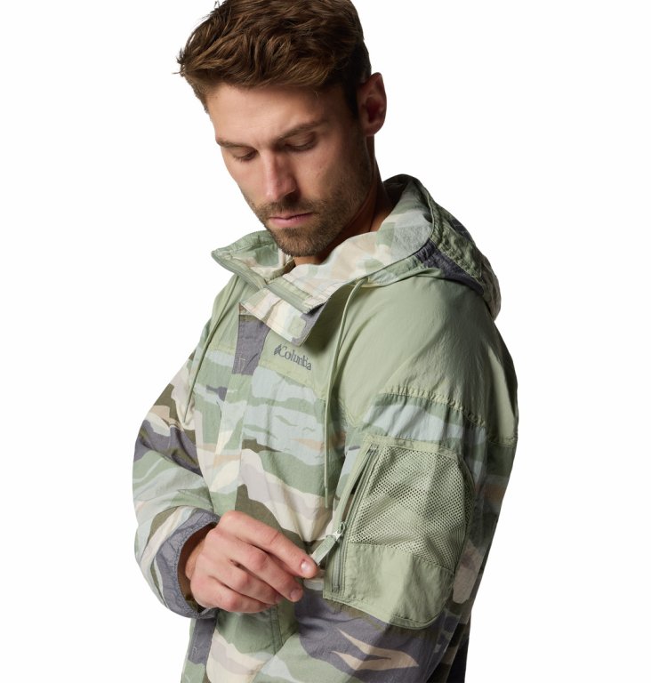 Вітрівка Columbia Challenger™ II Novelty Windbreaker M - сіро/бежева