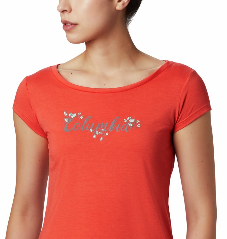 Футболка Columbia Shady Grove™ SS Tee W - помаранчевий