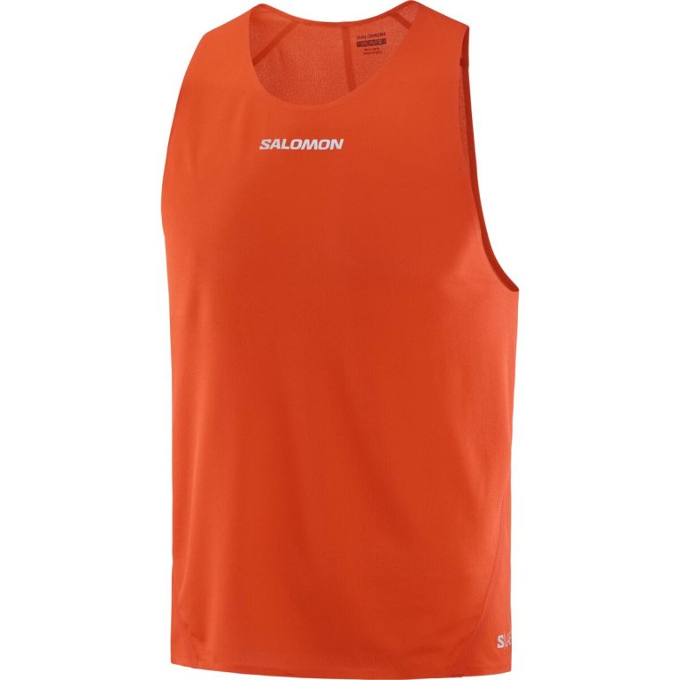 Майка Salomon S/LAB Speed Singlet M - червона