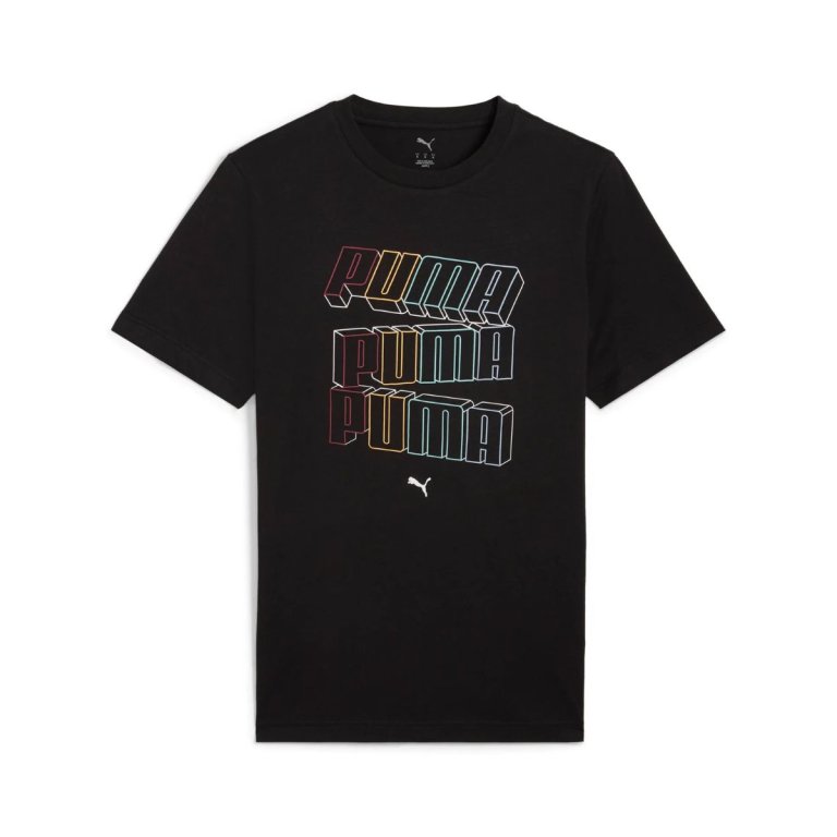 Футболка Puma ESS Logo Lab Hog Tee M - чорна