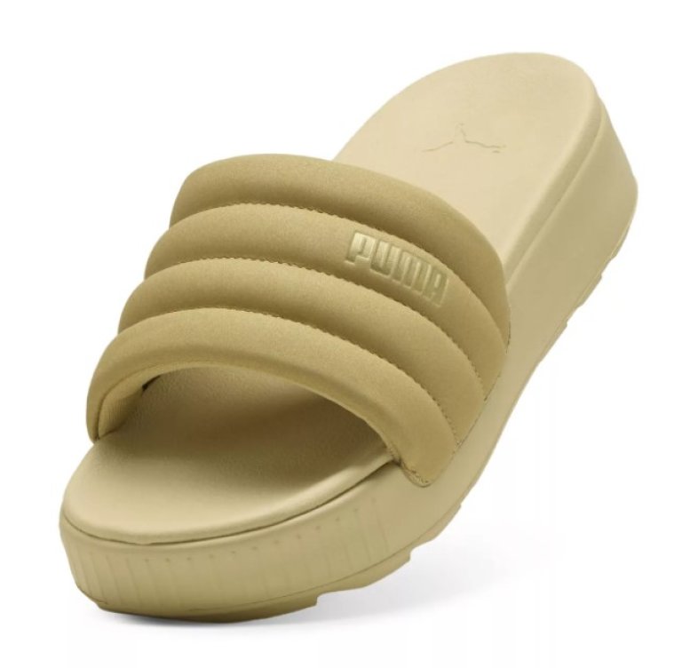Шльопанці Puma Karmen Slide Puffy W - бежеві
