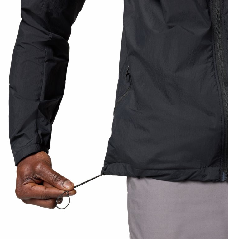 Bunda Columbia Loop Trail™ II Windbreaker M - čierna