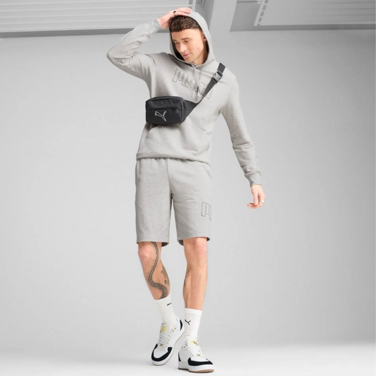 Шорти Puma ESS Logo Lab Execution Шорти 10 TR M - сірі