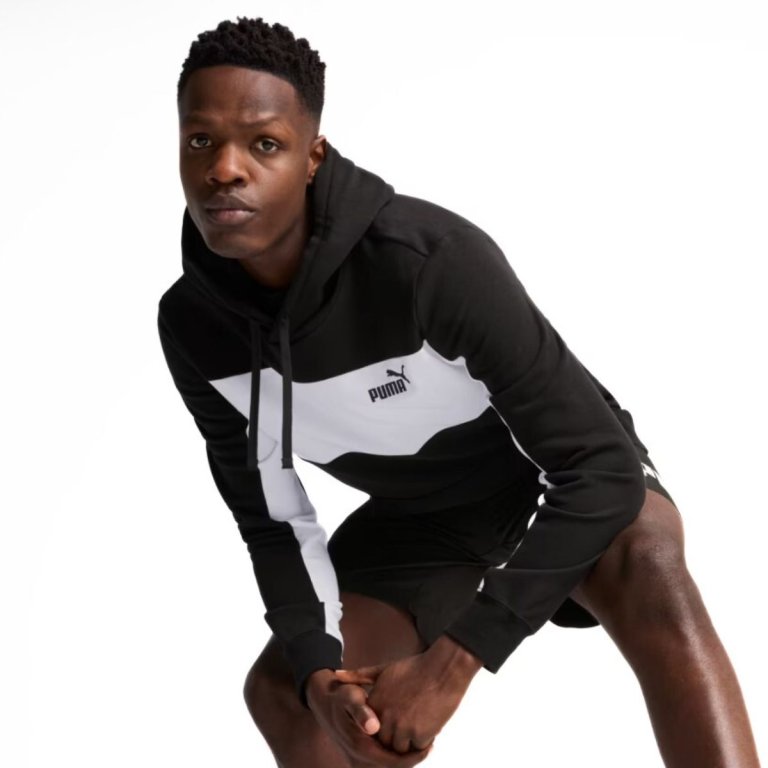 Худі Puma ESS Block Hoodie TR M - чорно/біле