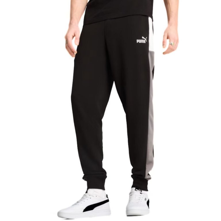Штани Puma ESS Block Sweatants TR CL M - чорні
