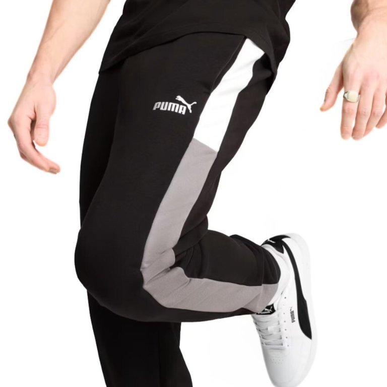Штани Puma ESS Block Sweatants TR CL M - чорні
