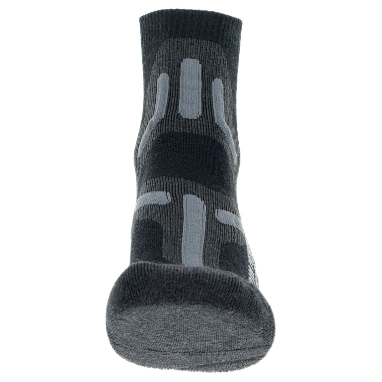 Шкарпетки UYN Trekking 2In Merino Low Cut Socks M - чорно/сірі