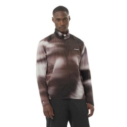Куртка Salomon SHKout Fly Jkt GFX M - коричнево/біла