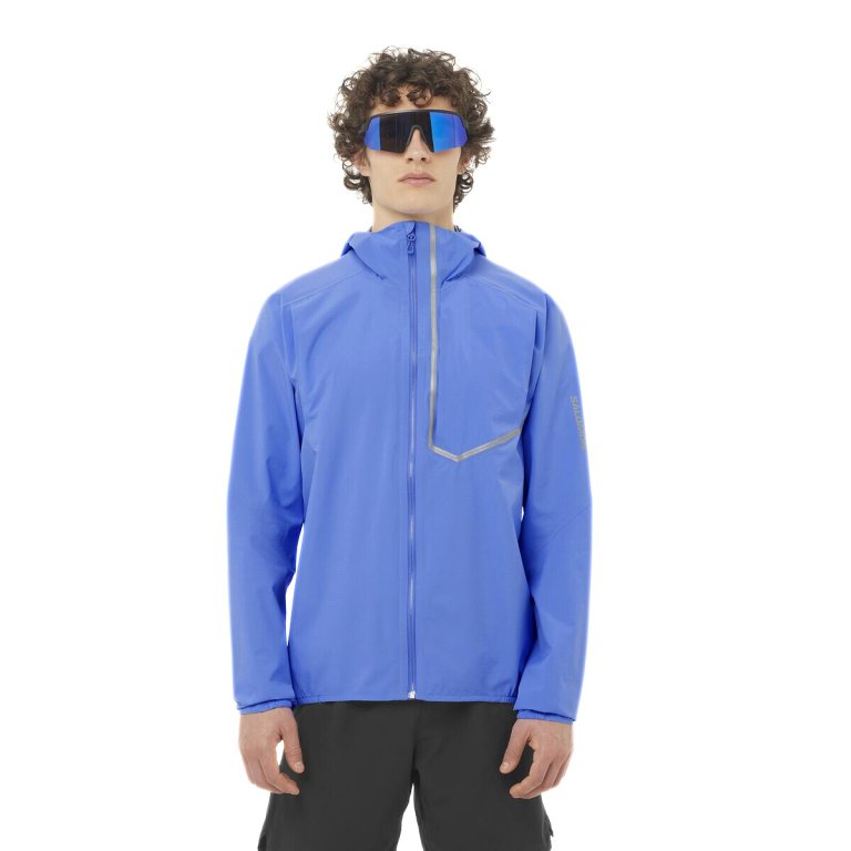 Куртка Salomon Bonatti Trail Jkt M - синя