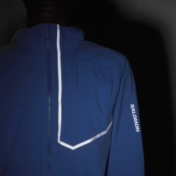 Куртка Salomon Bonatti Trail Jkt M - синя